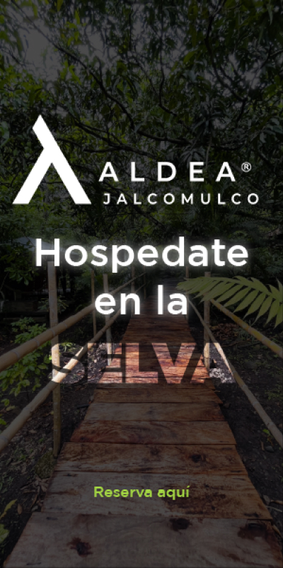 Publicidad móvil de Aldea Jalcomulco